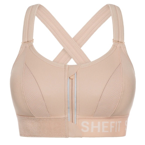 SHEFIT Ultimate Sports Bra in size Luxe (large) White, Tie Dyed in Great Shape - Picture 4 of 16